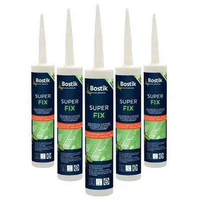 Produktbild von BOSTIK SUPERFIX Montagekleber Klebstoff Dichtmasse Kartusche 290 ML weiß