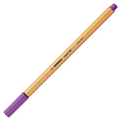 Obrázek produktu pro Fineliner - STABILO point 88 - jednoduchá tužka - švestka