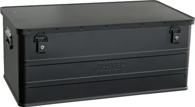 Produktbild von ALUTEC Aluminiumbox Classic 142 Schwarz, 142 ltr., (LxBxH) 870 X 460 X 355 mm