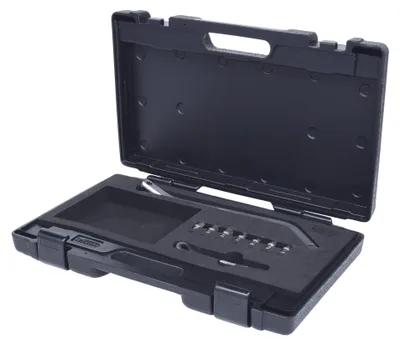 Produktbild von KS Tools 140.2180, Steckschlüssel-Satz, 9 Kopf/Köpfe, Chrom-Vanadium-Stahl, 940 g