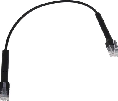 Obrázek produktu pro NETTRIXX - Flexibilní propojovací kabel CAT6A UTP, 15 cm, černý - 550050