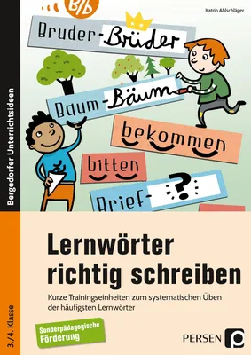 Produktbild von Lernwörter richtig schreiben