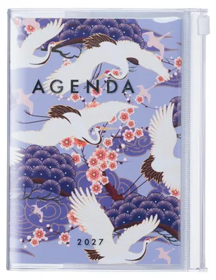Produktbild von MARK'S 2026/27 Diary A6 Japan / Birds // Purple