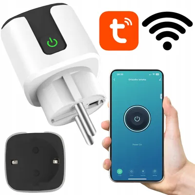 Produktbild von Tuya TU401 Smart WiFi Steckdose mit Strommessung