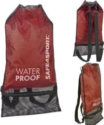 Produktbild von Wasserdichter Rucksack, Sporttasche fürs Schwimmbad, Mesh Bag, 2 separate Taschen