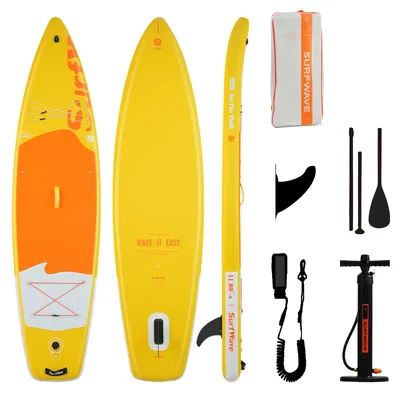 Imagen del producto de Tabla de paddle surf inflable, cubierta antideslizante, juego de accesorios completo, 5021959