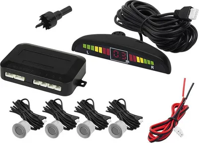 Productafbeelding van BLOW 26-332# CPW4 Parkeersensor, 4 sensoren, 40 kHz, bereik 2,5 meter