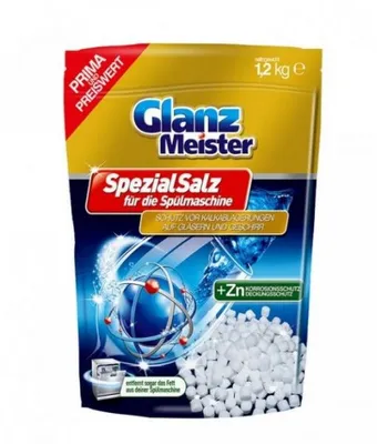 Obrázok produktu pre Soľ do umývačky riadu Glanz Meister 1,2 kg