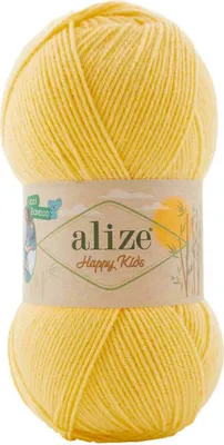 Produktbild von 100g Alize Happy Kids Strickgarn Wolle Viskose Bambus  Häkelgarn