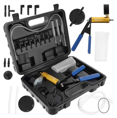 Immagine prodotto di Pompa a vuoto manuale spurgo freni, set-kit strumenti per freno moto e auto
