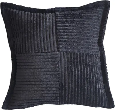 Produktbild von GÖZZE Kissen ANAFI schwarz BH 50x50 cm schwarz Dekokissen