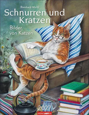 Produktbild von Schnurren und Kratzen - Bilder von Katzen Kalender 2027