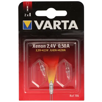 Produktbild von Varta Ersatzbirnchen 706, Varta 00706000402