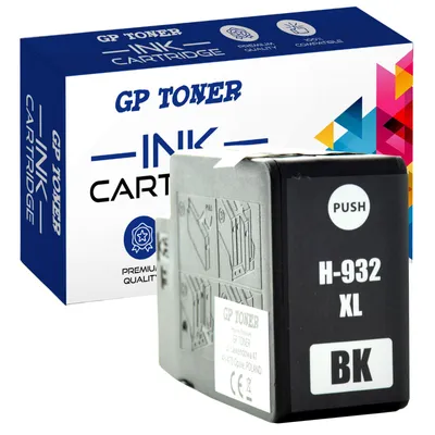 Zdjęcie produktu dla TUSZ DO HP OFFICEJET 6100 6600 6700 7110 7610 7612 933XL 921 Czarny