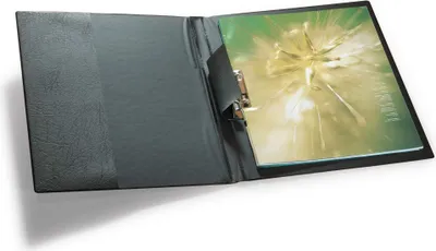 Immagine prodotto di DURABLE Cartella con pressino fermafogli e tasca interna, Nero, 223001