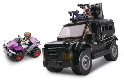 Image de Sluban M38-B0653 - Camion SWAT