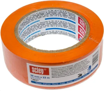 Zdjęcie produktu dla Taśma ochronna Hardex PVC *397* 38mmx33m odporna na rozdarcie, gładka