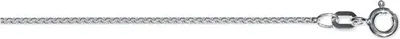 Produktbild von Kette Venezia rund 1,20 mm 925/- Silber rhodiniert 40 cm