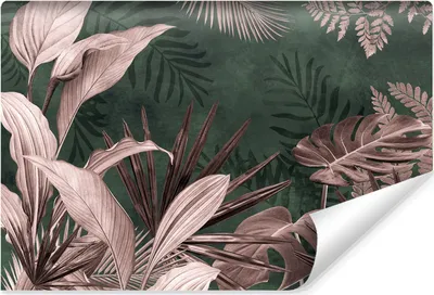 Produktbild von Muralo Vlies Fototapete BLÄTTER tropische Pflanzen Natur Wandtapete für Wohnzimmer Br. 368cm x Hö. 254cm