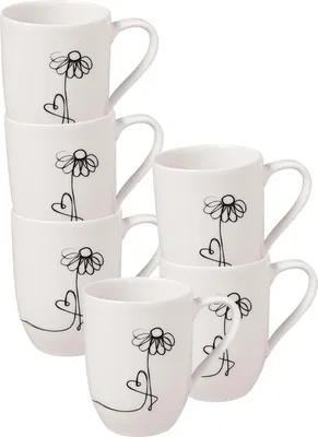 Produktbild von Villeroy & Boch Statement Lines Becher 'Family' 290 ml 6er Set