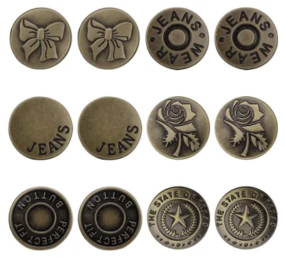 Imagen del producto de Cierres para vaqueros - Clips ajustables para reducir la cintura - 12 unidades - RBB0666_2605