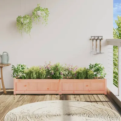 Imagen del producto de Jardinera de madera maciza Douglas 180x31x31 cm