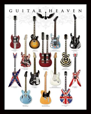 Zdjęcie produktu dla Plakat Guitar Heaven 40x50cm