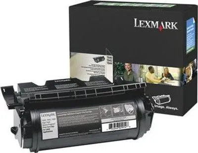 Obrázek produktu pro Lexmark High Yield Return Programme Cartridge, T64x, Černá