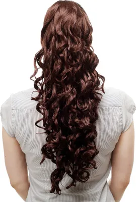 Produktbild von WIG ME UP Zopf, lockig, Kastanienbraun N310-33
