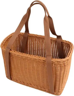 Obrázok produktu pre Ratanový košík s uchom, 39 x 36 x 165 cm, kuchynská horná skrinka