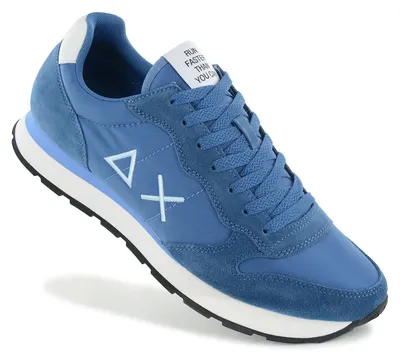 Image de SUN68 Tom Solid - Chaussures de sport pour homme Bleu Z36101-80 , EU 40