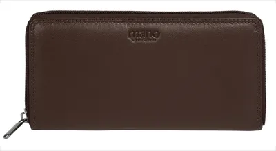 Zdjęcie produktu dla mano portfel damski 021577 ciemny brąz