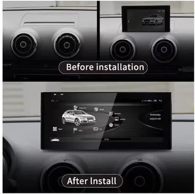 Produktbild von 12,3 Zoll Android Display für Audi A3 2013-2018 passend Snapdragon 665 8GB/64GB CarPlay & Android Auto