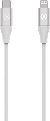 Image de Celly USBCLIGHTCOLWH Câble USB 1,5 m USB C Lightning Blanc