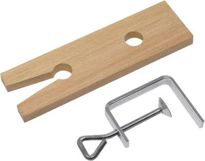 Image de Omgoods - Banc de travail en bois avec rainure en V et système de fixation