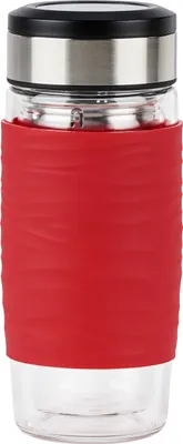 Obrázok produktu pre emsa vákuový hrnček TEA MUG, 420 ml, červený najčistejší pôžitok na cestách, vložka so sitkom 2 v 1, - 1 kus (3110600588)