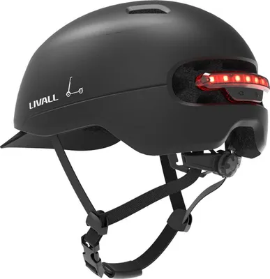 Zdjęcie produktu dla Livall Livall C21 Smart Kask rowerowy duży 57-61 cm - Odpowiedni do Speed Pedelec i motorowerów - Funkcja SOS - Światło hamowania
