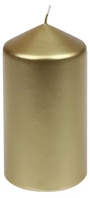 Produktbild von Stumpenkerzen "Edelglanz" Gold 150/77 mm, 4 Stück