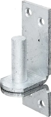 Produktbild von ALBERTS Kloben auf Platte, feuerverzinkt, Dorn Ø13 mm, Abstand 11 mm, Platte HxB100x35 mm