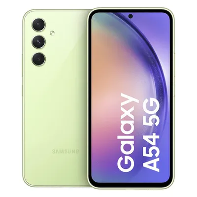 Obrázok produktu pre Samsung Galaxy A54 5G SM-A546E/DS 128GB Dual Sim Handy Smartphone Awesome Lime