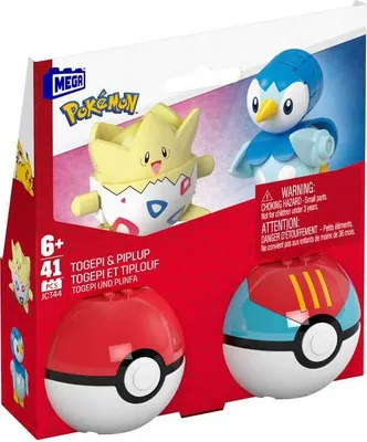 Obrázok produktu pre MEGA Pokémon 2-dielna sada Pokéball - Plinfa a Togepi