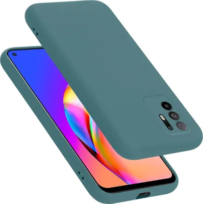 Produktbild von Cadorabo Schutzhülle für Oppo A94 5G Hülle in Grün Handyhülle Case Cover TPU Etui
