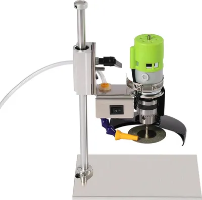 Produktbild von Elektrischer Steinschneider - Kreissäge DC795 - 220V - Vertikal - Zum Steinschneiden -  - Gelb/Schwarz