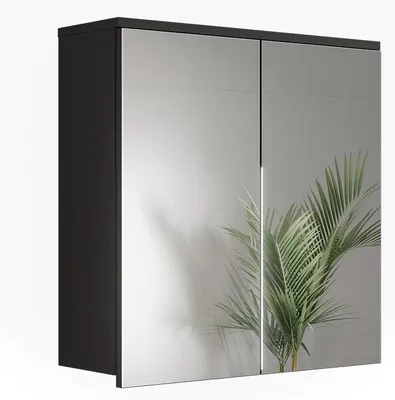 Productafbeelding van Badkamerspiegelkast Vicco Ruben, antraciet, 60,2 x 62 cm, model 62907