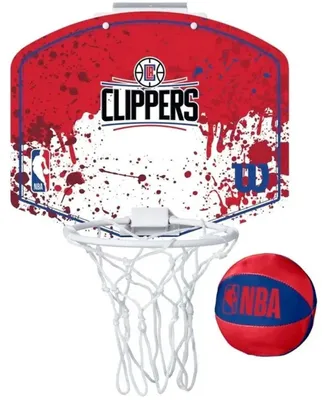 Produktbild von Wilson NBA Team Mini Hoop Los Angeles Clippers Basketball