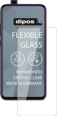 Produktbild von 1x Schutzfolie für Xiaomi Mi 9T - Anti-Shock 9H Folie dipos Glass Kunststoffglas