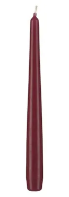 Produktbild von Spitzkerzen Rotbraun 290 x Ø 23 mm, 12 Stück