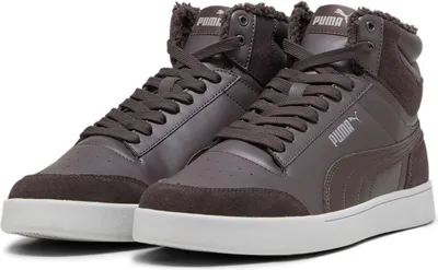 Produktbild von Puma Shuffle Mid Fur Flat Dark Gray-Cast Iron-Cool Light Gray Größe EU 46