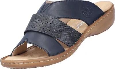 Produktbild von Rieker Klassische Pantoletten Damen 31373730393537 Blau 36 EU