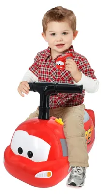 Produktbild von KIDDIELAND Cars McQueen Zoom Rutschfahrzeug mit Bonusauto